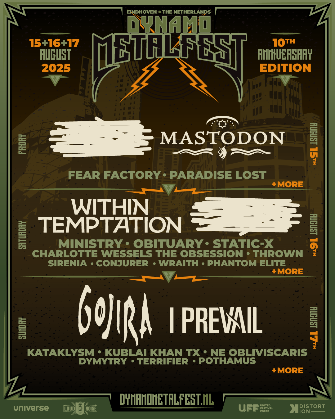 Dynamo Metalfest 2025: ¡El cartel sigue creciendo!