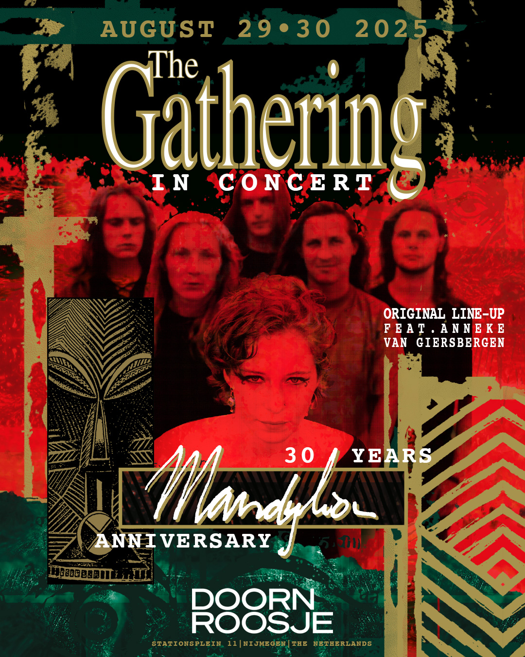The Gathering se reúne para celebrar 30 años de “Mandylion”