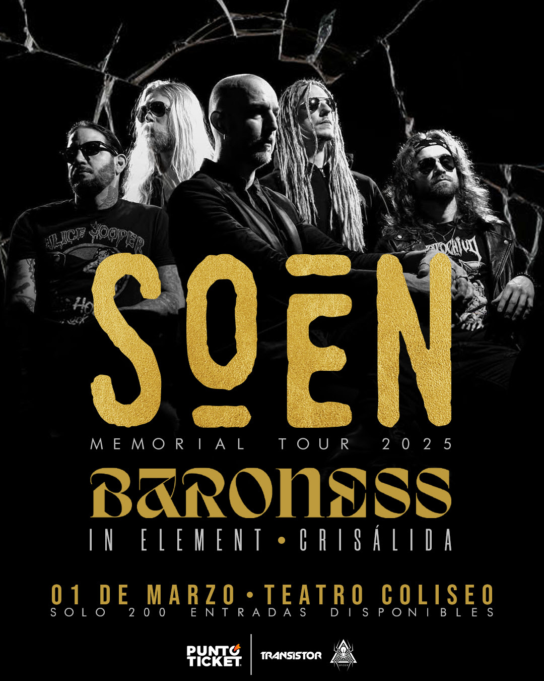 Baroness se une al concierto de Soen en Chile