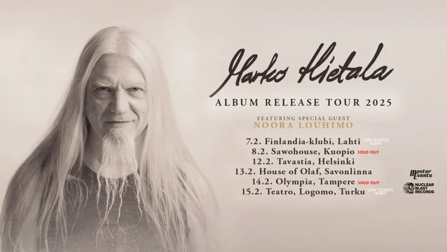 Noora Louhimo y Marko Hietala Reviven Clásicos de Nightwish en su Explosiva Gira por Finlandia