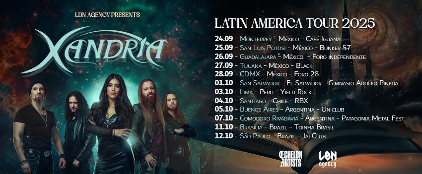 Xandria cancelan su gira por Latinoamérica por incumplimiento del promotor