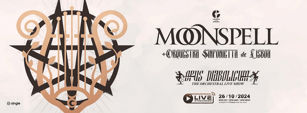 Moonspell lanzará Opus Diabolicum – álbum en vivo sinfónico este Halloween 2025