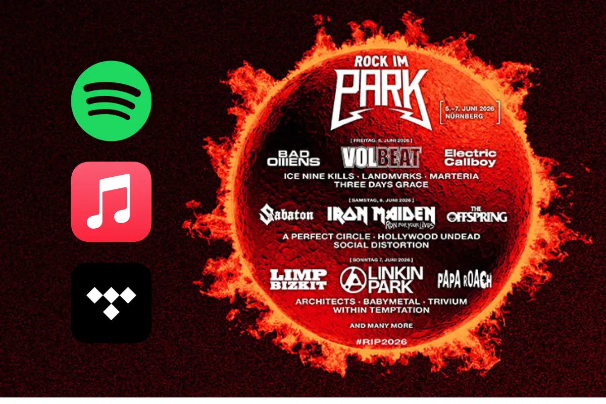 La playlist definitiva de Rock im Park 2026: prepárate para el festival como nunca antes