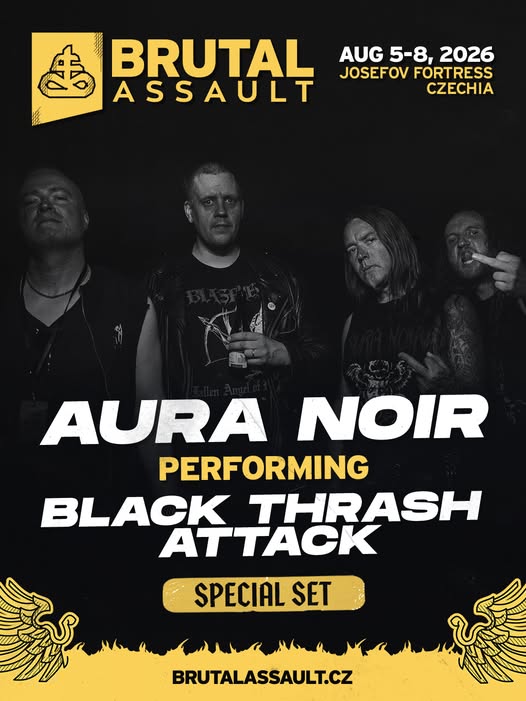 Aura Noir destruirá el Brutal Assault tocando entero su ‘Black Thrash Attack’