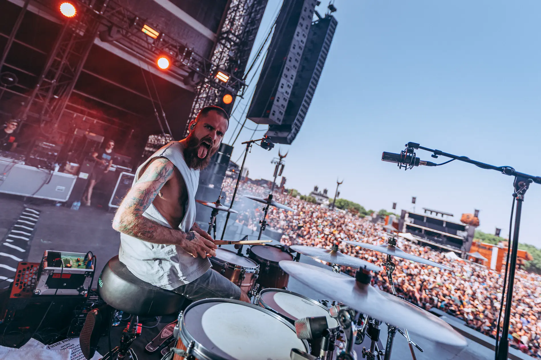Drummer of the Week: Johannes Früchtenicht (Future Palace), the Drummer Who’s Also the Band’s Manager
